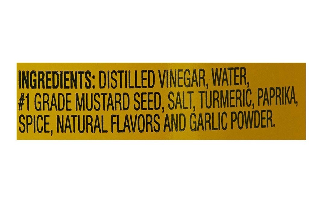 French's Classic Yellow Mustard    Jar  170 grams